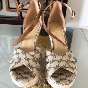 Michael Kors wedge sandals